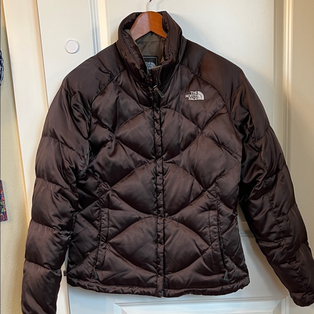 Brown TheNorth Face Down Jacket M